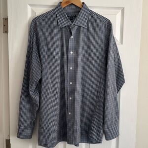 Peter Millar Crown Crafted Button Up Shirt Men's Size XL